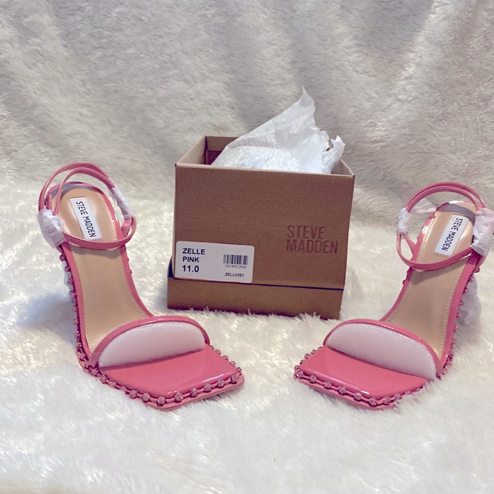 NEW Woman’s Size 11 Steve Madden Zelle Pink ZELL0351